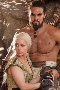 Daenerys and Khal Drogo. Credit: Game of Thrones Fan Archive