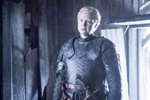 Gwendoline Christie as Brienne of Tarth. Photo: Helen Sloan/HBO