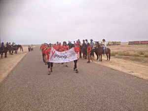 Coming into Birdsville on the last day of the trek