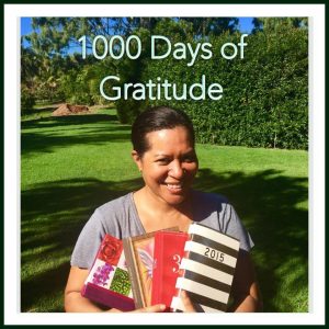 Anna reaches a milestone – 1000 days of gratitude
