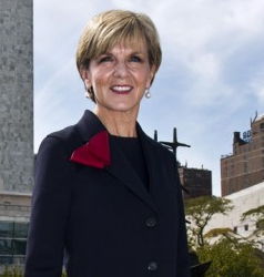 Foreign Minister, Julie Bishop