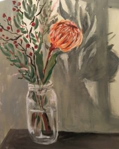 Try your hand at painting florals. No talent required!
