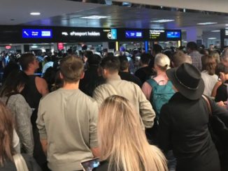 Delays in International Airport across Australia due to IT outage.