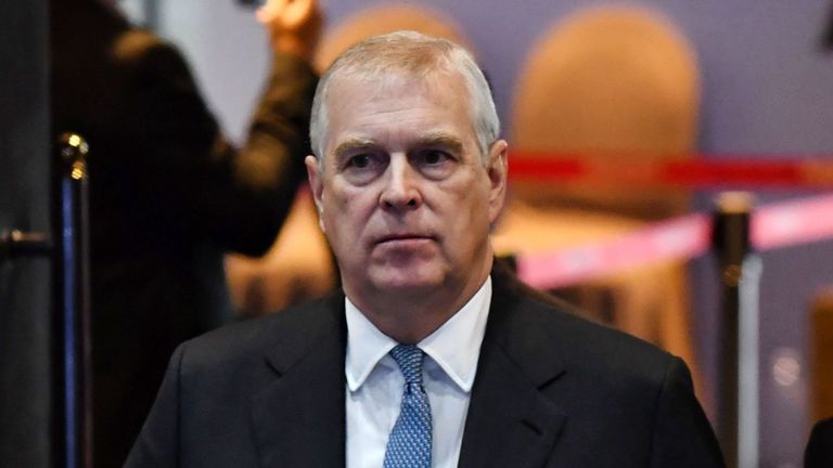 Prince Andrew steps down from public duties